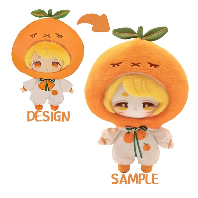 Vlastní plyšové panenky