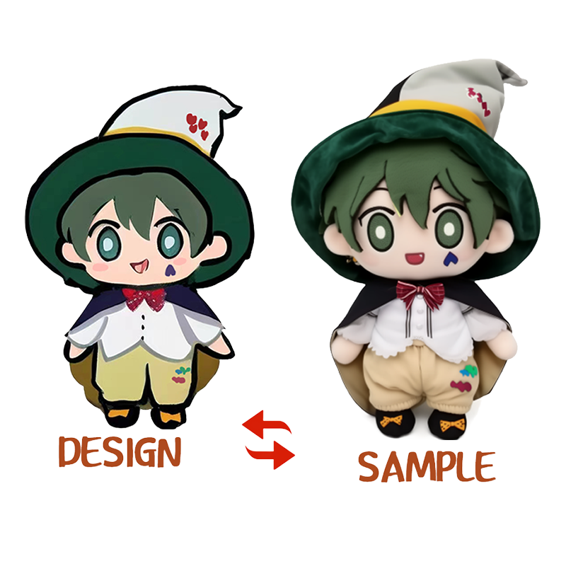 Vlastní plyšové panenky