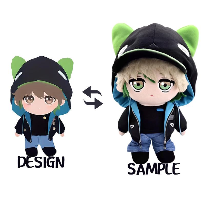 Vlastní plyšové panenky